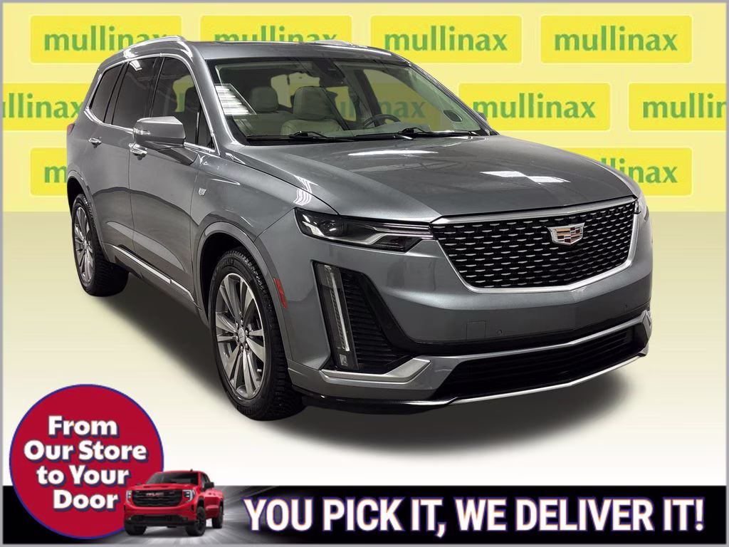 2021 Satin Steel Metallic Cadillac XT6 Premium Luxury AWD SUV