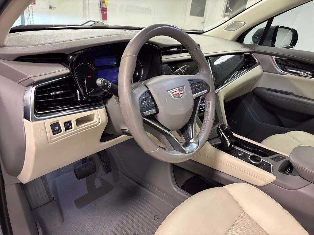 2021 Satin Steel Metallic Cadillac XT6 Premium Luxury AWD SUV