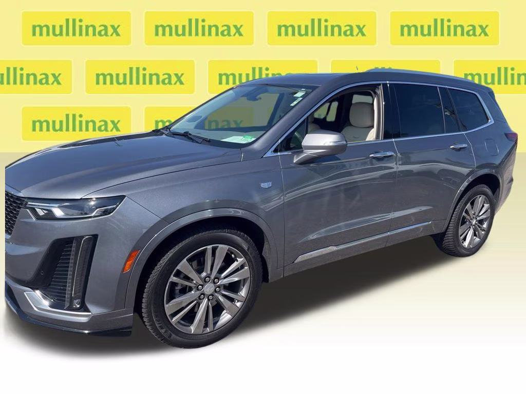 2021 Satin Steel Metallic Cadillac XT6 Premium Luxury AWD SUV