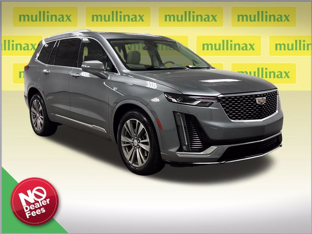 2021 Satin Steel Metallic Cadillac XT6 Premium Luxury AWD SUV