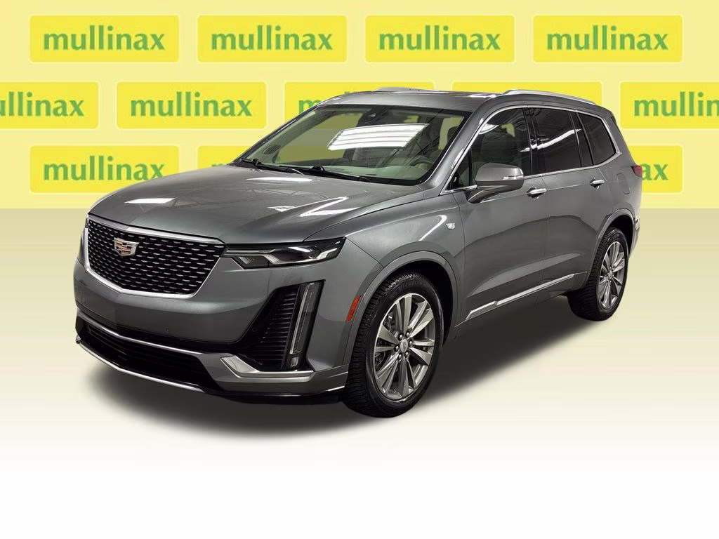 2021 Satin Steel Metallic Cadillac XT6 Premium Luxury AWD SUV