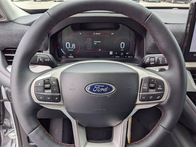 2026 Space White Metallic Ford Explorer Active RWD SUV