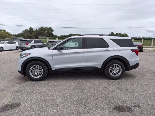 2026 Space White Metallic Ford Explorer Active RWD SUV