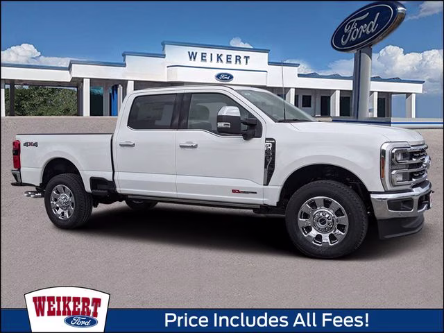 2026 Star White Metallic Tri-Coat Ford Super Duty F-250 SRW King Ranch 4X4 Truck