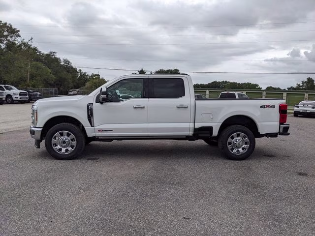 2026 Star White Metallic Tri-Coat Ford Super Duty F-250 SRW King Ranch 4X4 Truck
