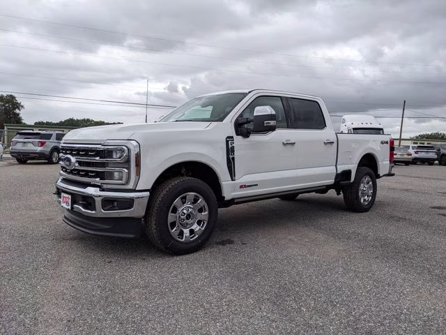 2026 Star White Metallic Tri-Coat Ford Super Duty F-250 SRW King Ranch 4X4 Truck