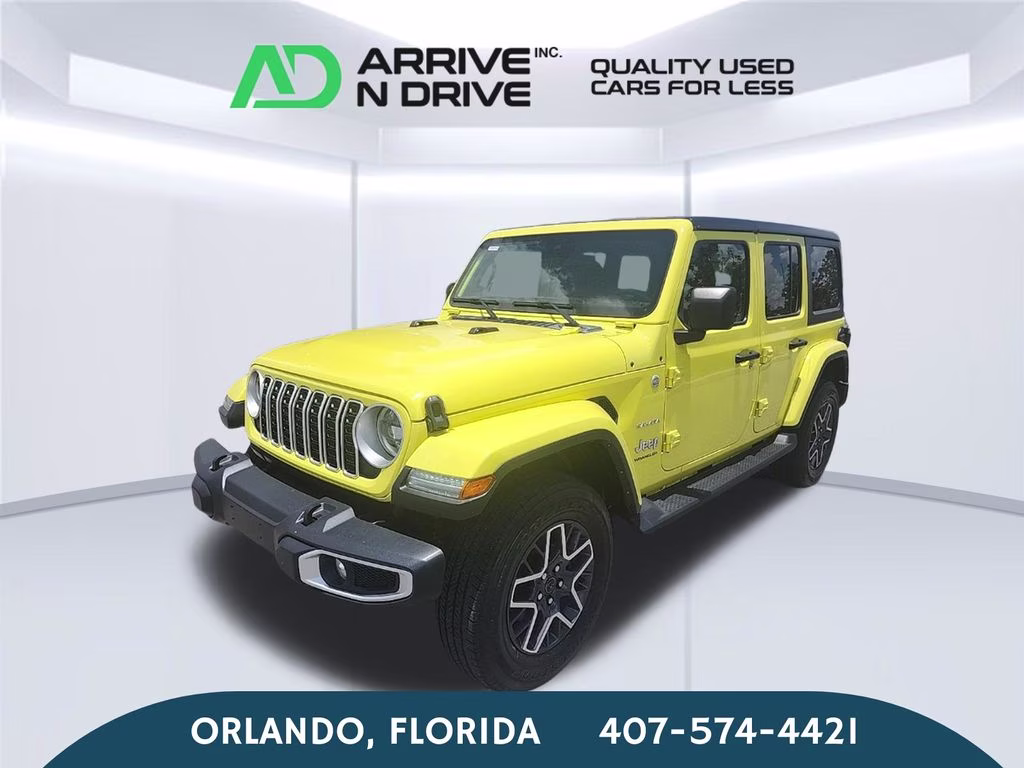 2024 High Velocity Clearcoat Jeep Wrangler Sahara 4X4 SUV