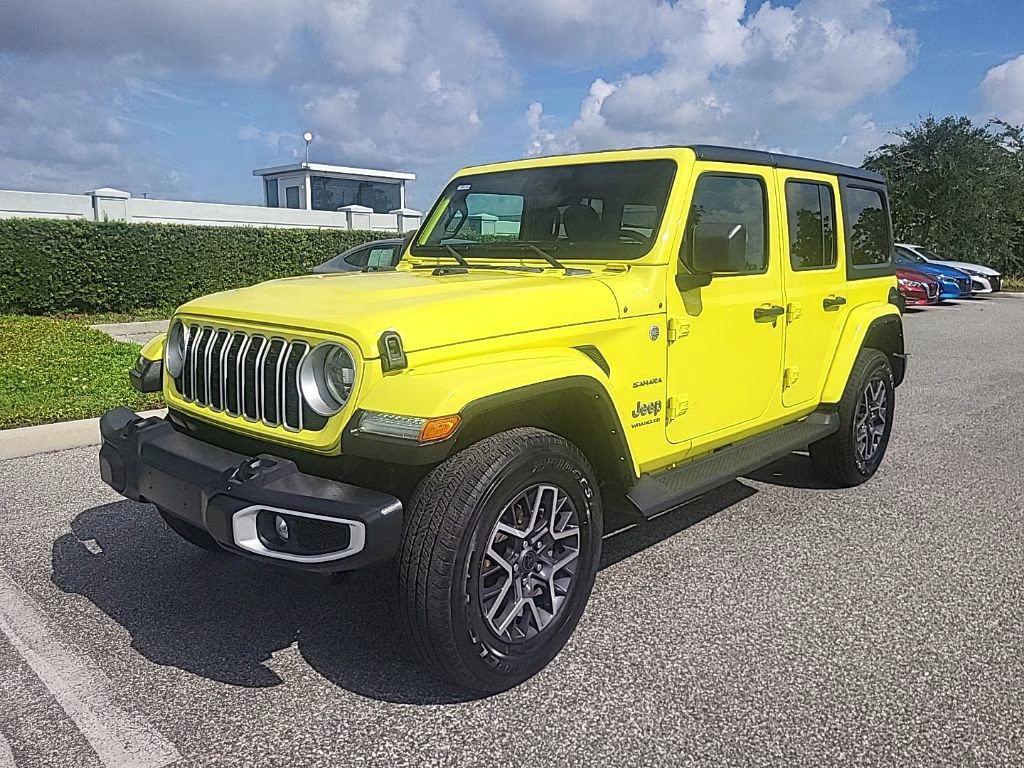 2024 High Velocity Clearcoat Jeep Wrangler Sahara 4X4 SUV