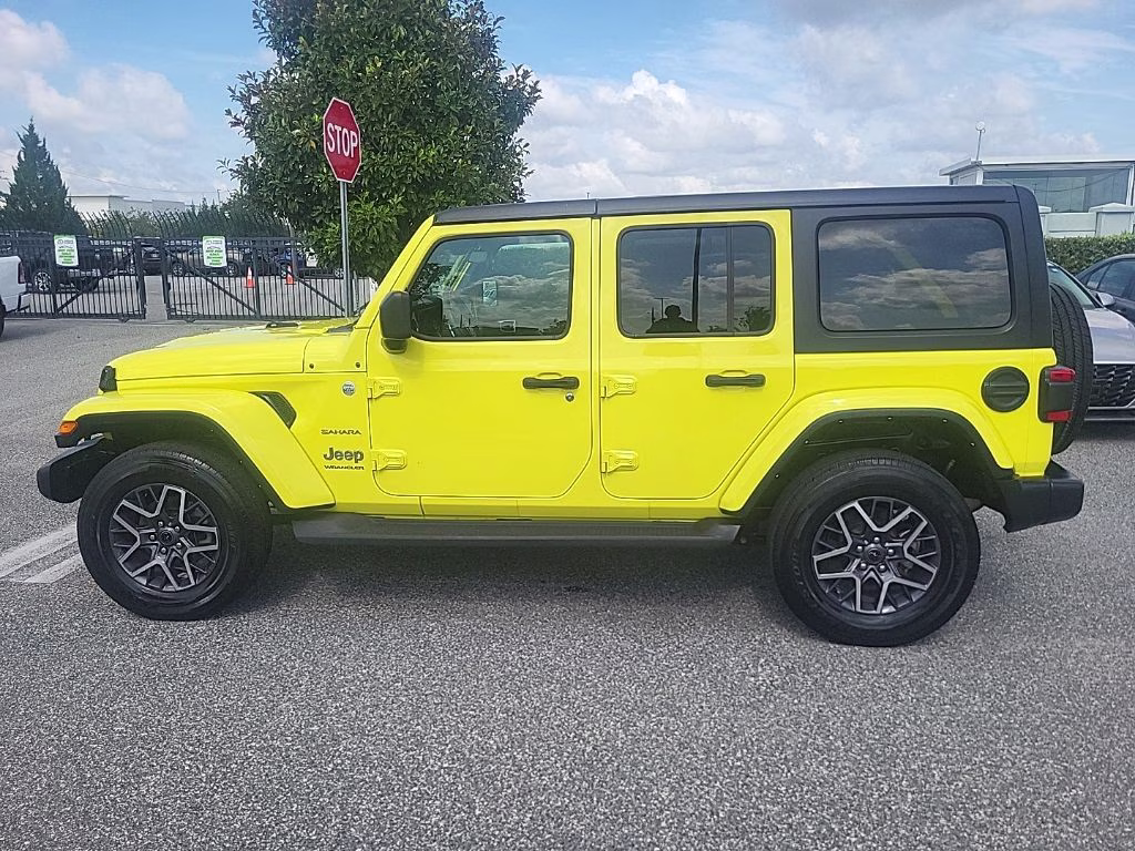 2024 High Velocity Clearcoat Jeep Wrangler Sahara 4X4 SUV