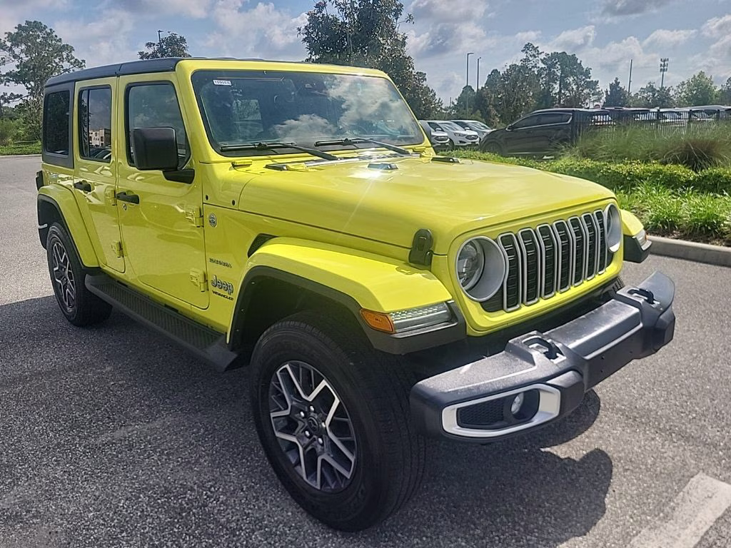 2024 High Velocity Clearcoat Jeep Wrangler Sahara 4X4 SUV