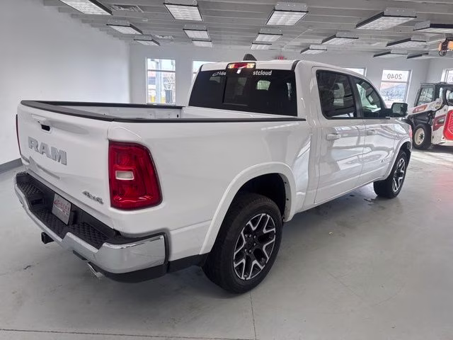 2026 Bright White Clearcoat Ram 1500 Laramie 4X4 Truck