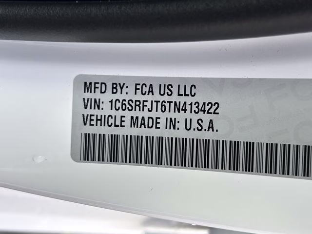 2026 Bright White Clearcoat Ram 1500 Laramie 4X4 Truck