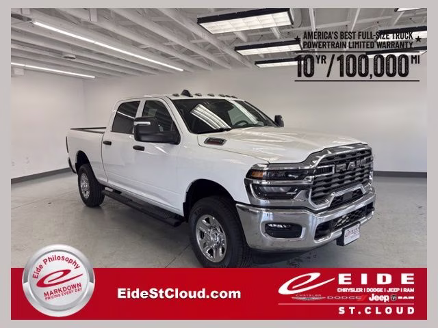 2026 Bright White Clearcoat Ram 3500 Tradesman 4X4 Truck
