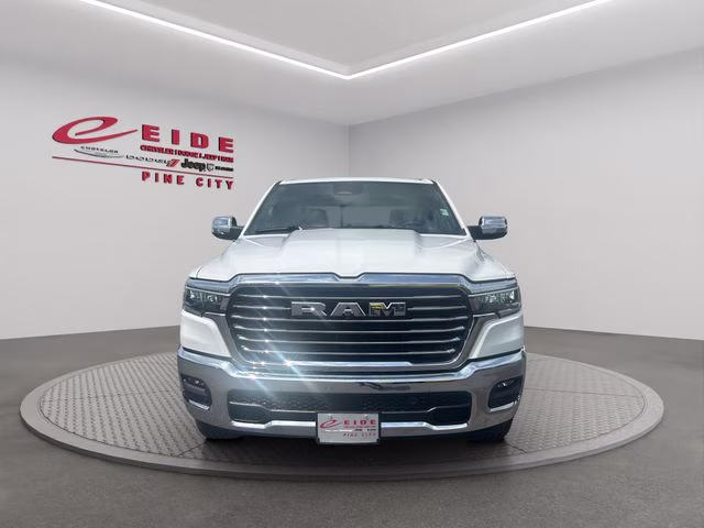 2026 Bright White Clearcoat Ram 1500 Laramie 4X4 Truck