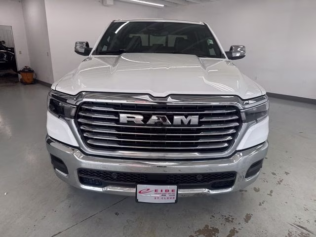 2026 Bright White Clearcoat Ram 1500 Laramie 4X4 Truck
