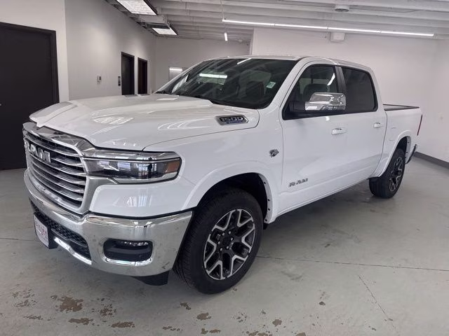 2026 Bright White Clearcoat Ram 1500 Laramie 4X4 Truck