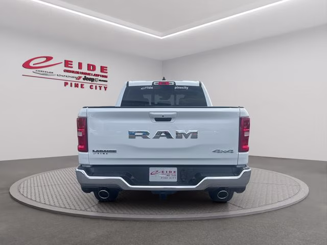 2026 Bright White Clearcoat Ram 1500 Laramie 4X4 Truck