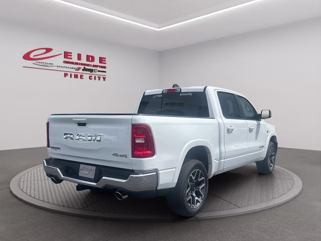 2026 Bright White Clearcoat Ram 1500 Laramie 4X4 Truck
