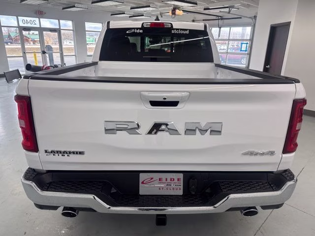 2026 Bright White Clearcoat Ram 1500 Laramie 4X4 Truck