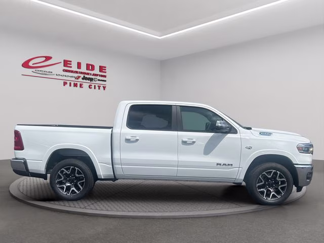 2026 Bright White Clearcoat Ram 1500 Laramie 4X4 Truck