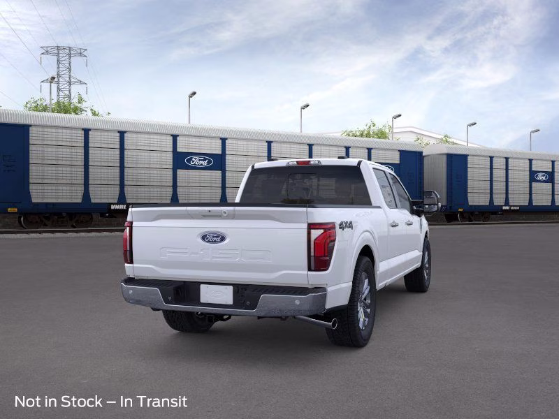 2026 Star White Metallic Tri-Coat Ford F-150 Lariat 4X4 Truck