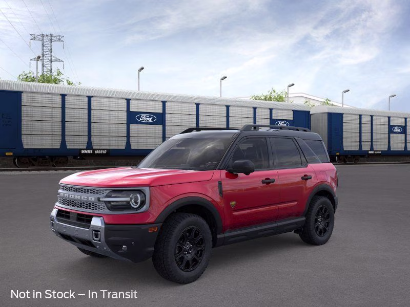 2026 Ruby Red Metallic Tinted Clearcoat Ford Bronco Sport Badlands 4X4 SUV