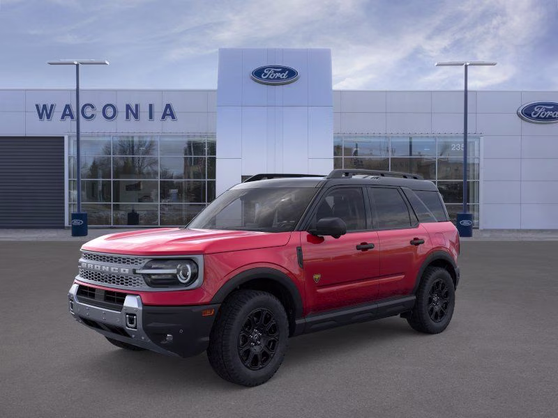 2026 Ruby Red Metallic Tinted Clearcoat Ford Bronco Sport Badlands 4X4 SUV