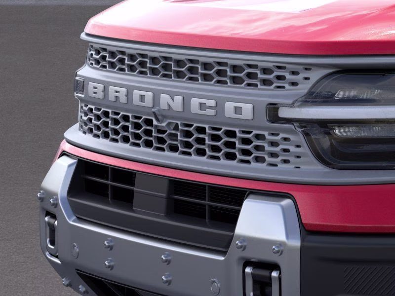 2026 Ruby Red Metallic Tinted Clearcoat Ford Bronco Sport Badlands 4X4 SUV