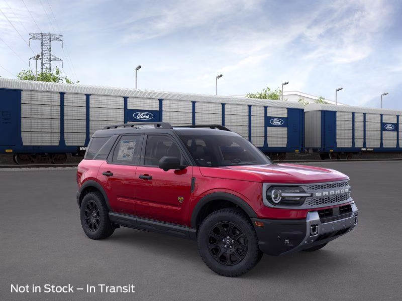 2026 Ruby Red Metallic Tinted Clearcoat Ford Bronco Sport Badlands 4X4 SUV