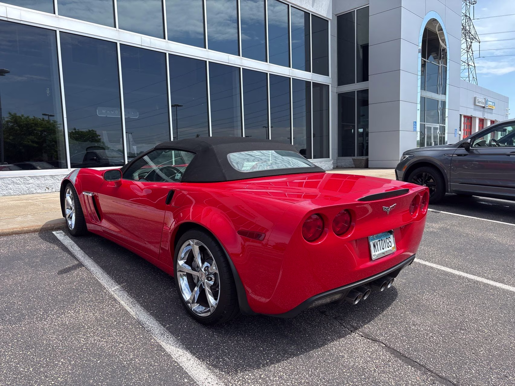 2010 Torch Red Chevrolet Corvette Grand Sport RWD Convertible