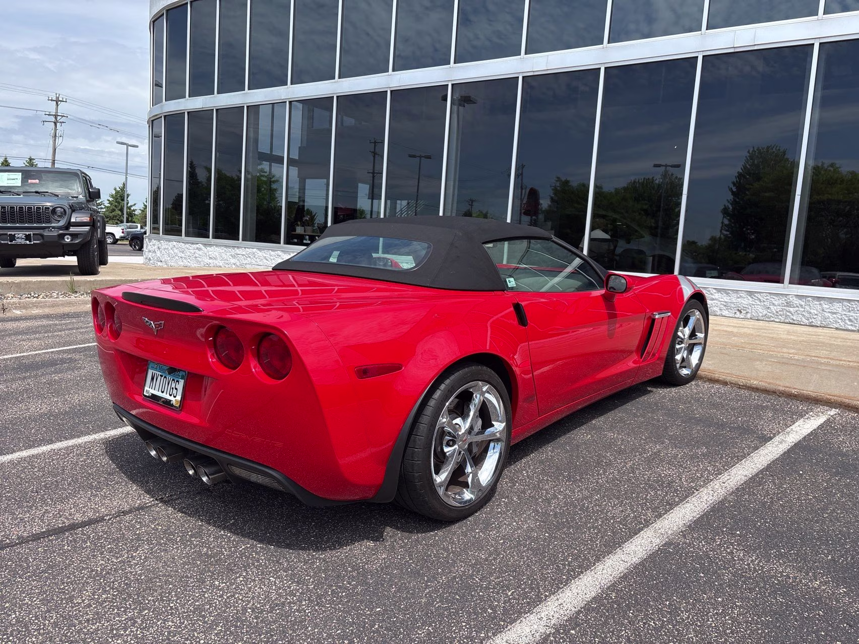 2010 Torch Red Chevrolet Corvette Grand Sport RWD Convertible