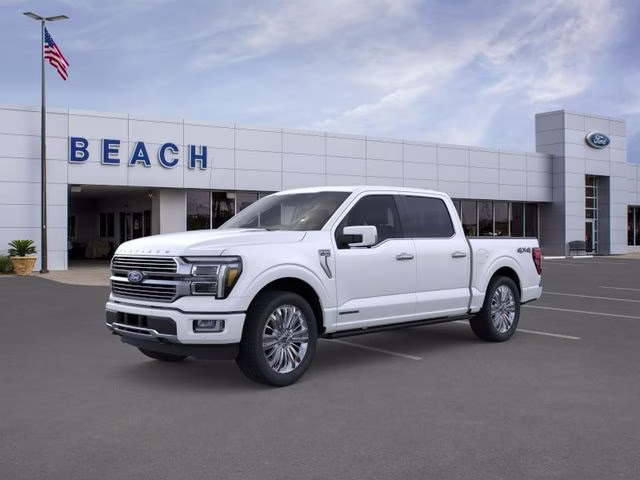 2026 White Metallic Ford F-150 Platinum 4X4 Truck