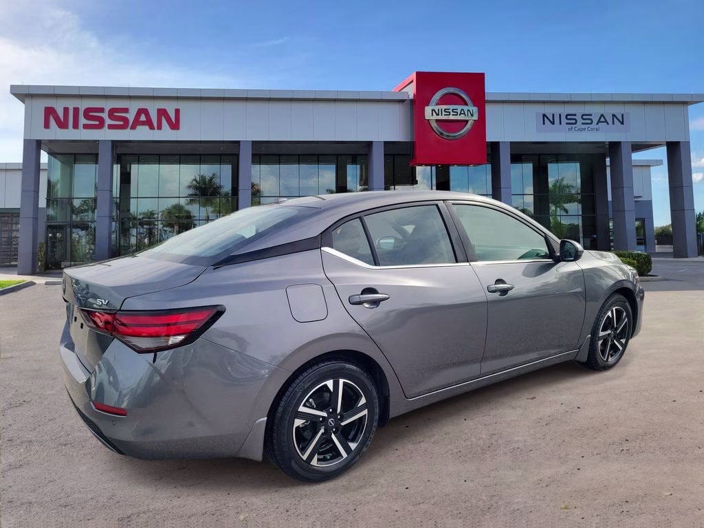 2024 Gun Metallic Nissan Sentra SV FWD Sedan