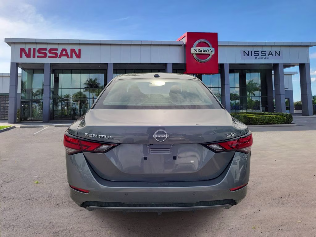 2024 Gun Metallic Nissan Sentra SV FWD Sedan