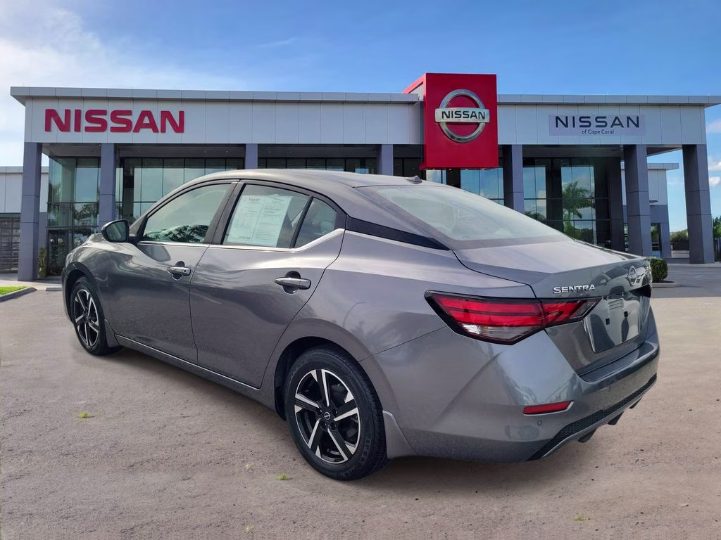 2024 Gun Metallic Nissan Sentra SV FWD Sedan