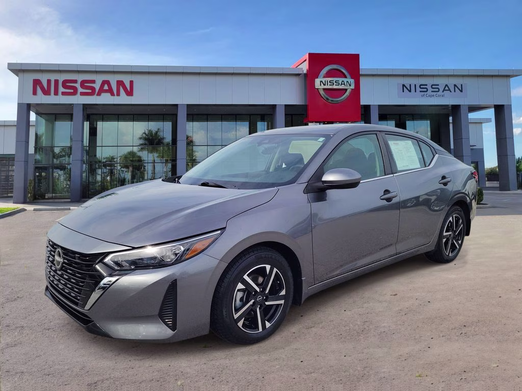 2024 Gun Metallic Nissan Sentra SV FWD Sedan