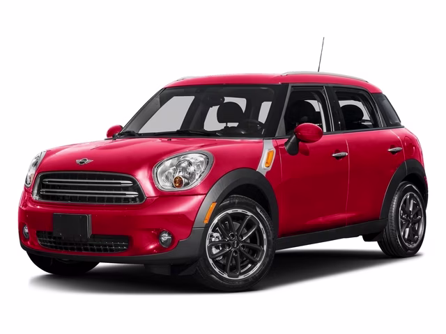2016 Blazing Red Metallic MINI Countryman Cooper S ALL4 AWD Crossover