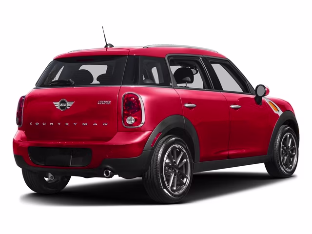 2016 Blazing Red Metallic MINI Countryman Cooper S ALL4 AWD Crossover