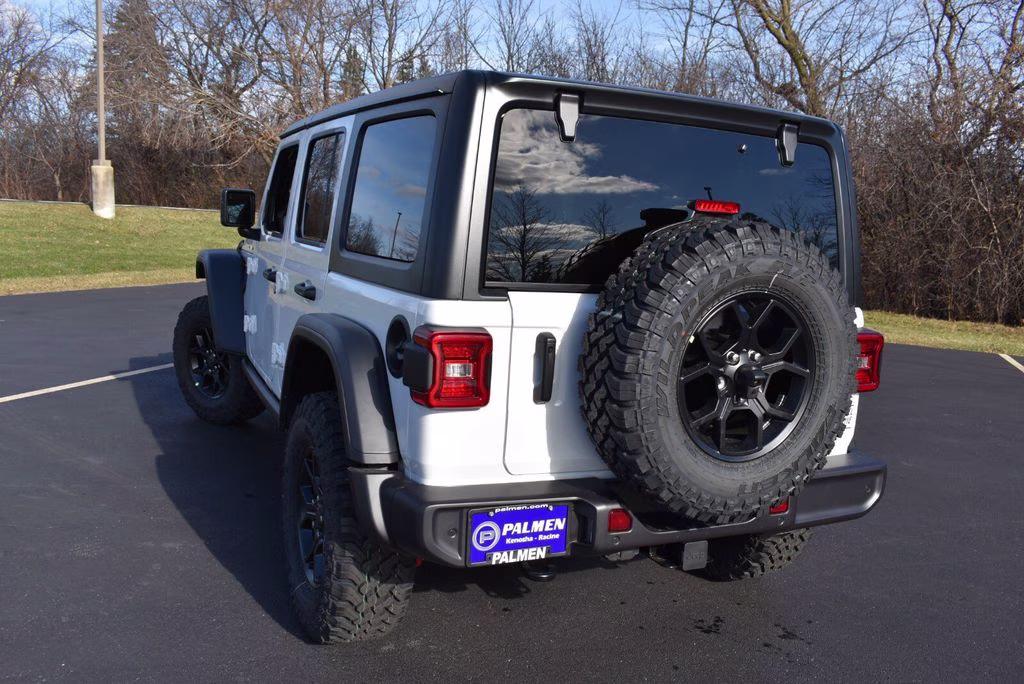 2026 Bright White Clearcoat Jeep Wrangler Willys 4X4 SUV