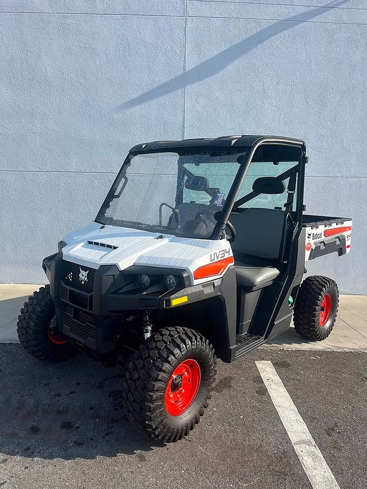 2025 BOBCAT UV34 DIESEL WHITE