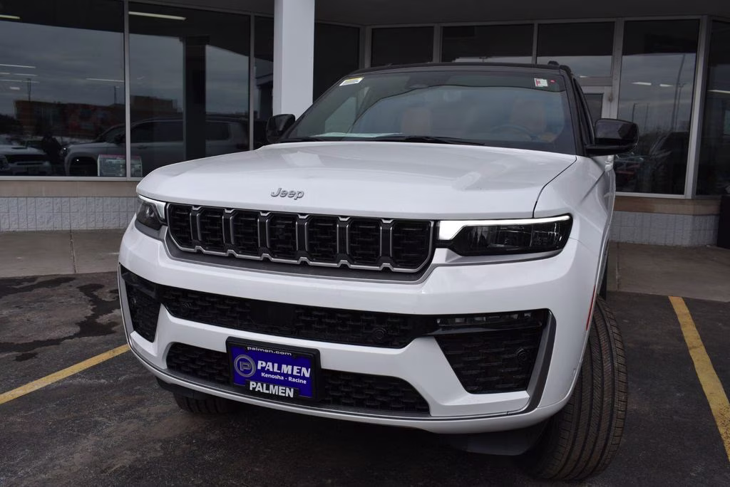 2026 Bright White Clearcoat Jeep Grand Cherokee L Summit 4X4 SUV