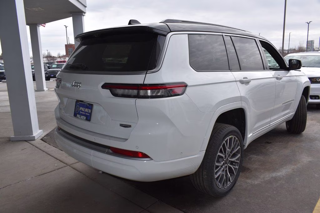 2026 Bright White Clearcoat Jeep Grand Cherokee L Summit 4X4 SUV
