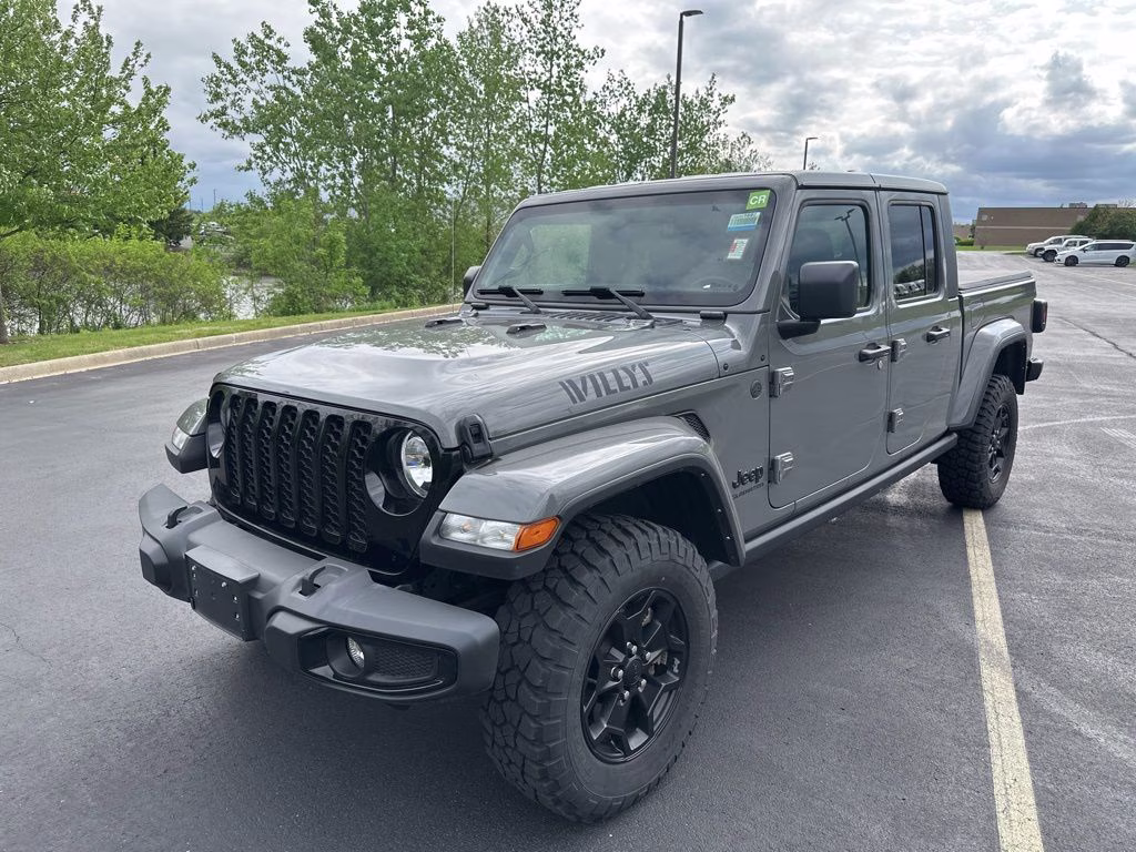 2022 Sting-Gray Clearcoat Jeep Gladiator Willys 4X4 Truck