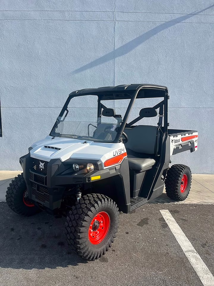 2025 BOBCAT UV34 WHITE