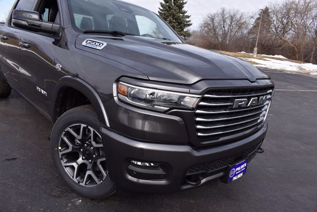 2026 Granite Crystal Metallic Clearcoat Ram 1500 Laramie 4X4 Truck