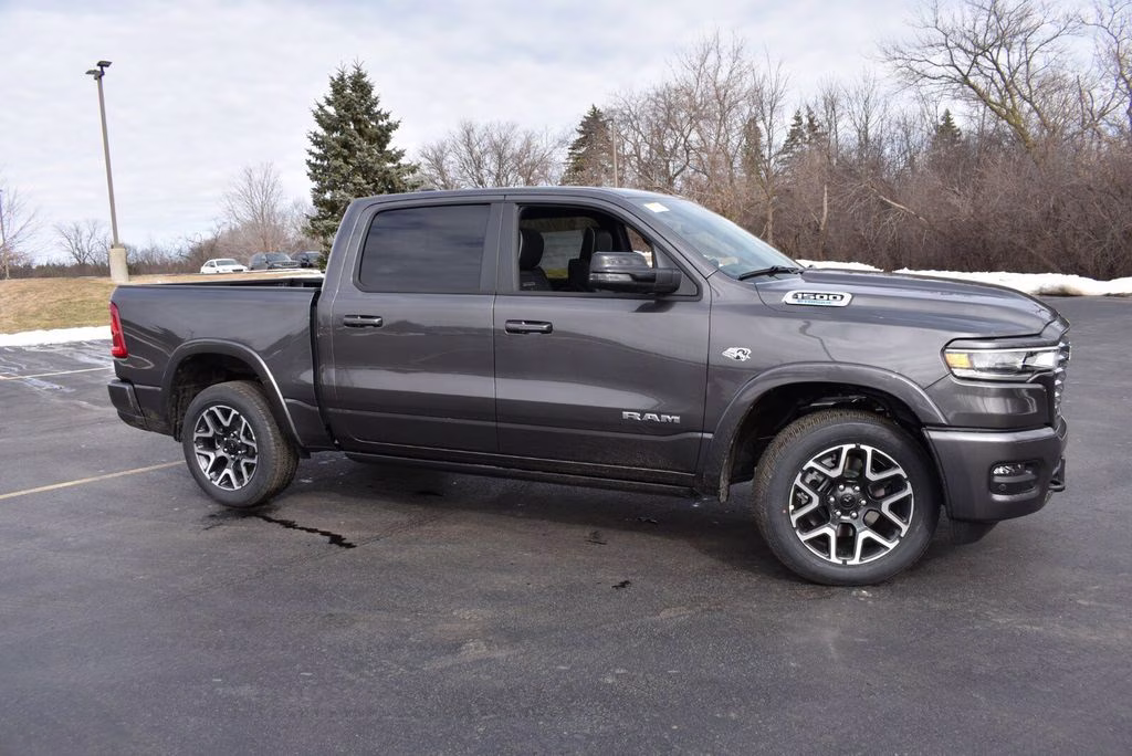 2026 Granite Crystal Metallic Clearcoat Ram 1500 Laramie 4X4 Truck