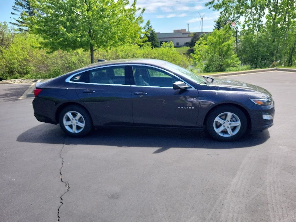 2022 Dark Ash Metallic Chevrolet Malibu LS FWD Sedan