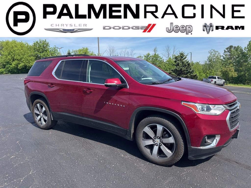 2020 Cajun Red Tintcoat Chevrolet Traverse 3LT AWD SUV