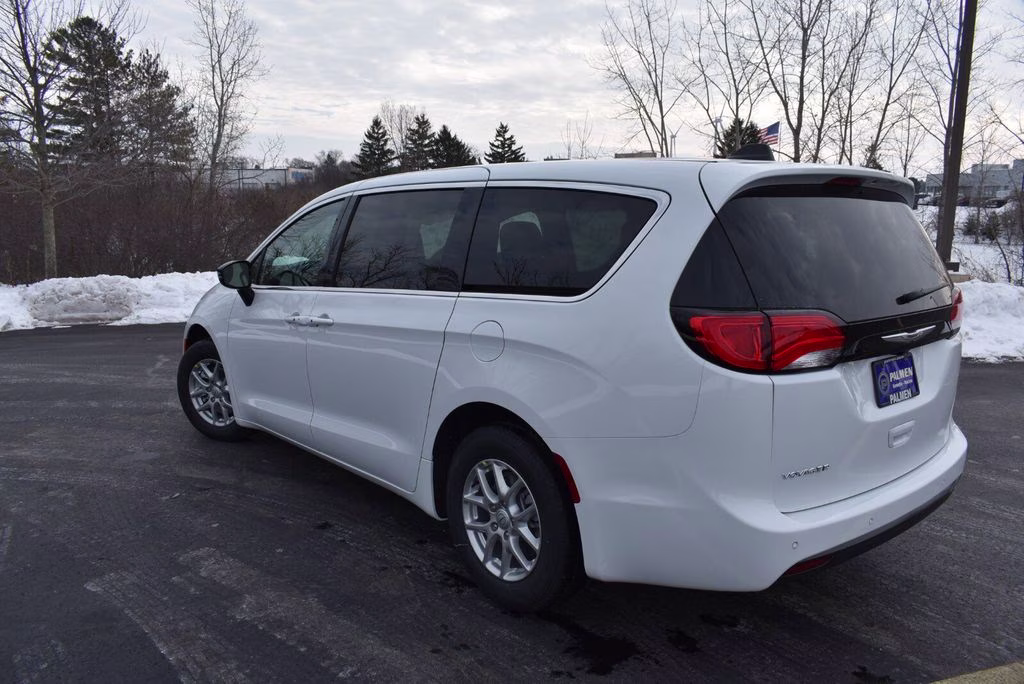 2026 Bright White Clearcoat Chrysler Voyager LX FWD Van