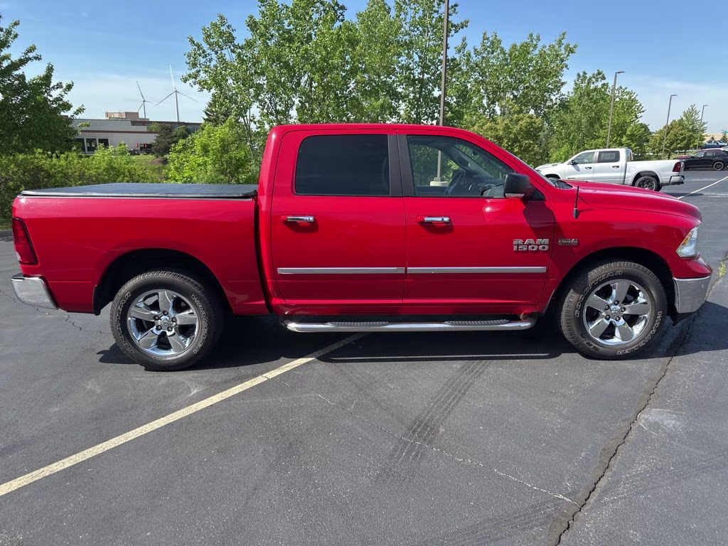 2018 Flame Red Clearcoat Ram 1500 Big Horn 4X4 Truck